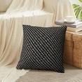 thumbnail image 4 of LALILO Throw Pillow Covers Geometric Tiling Black And White Cushion Cover 18" x 18", 2 Pack, 4 of 6
