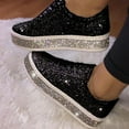thumbnail image 5 of Elegant Sparkle: Women's Bedazzled Platform Sneakers | Glitter Rhinestone Fashion Shoes for Party & Prom, 5 of 7