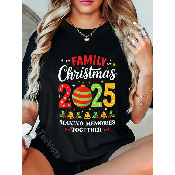 Family Christmas 2025 Shirt Matching Group Cruise Vacation T-Shirt