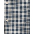 thumbnail image 3 of The Children's Place Boys Short Sleeve Plaid Poplin Button Up Shirt, Sizes XS-XXL, 3 of 3