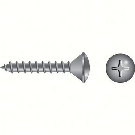 

SeaChoice 59987; #8 X 1-1/2 Philoval Tapping Screw 100-Pack