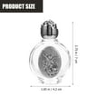 thumbnail image 4 of MasteelfCA 4Pcs Church Use Holy Water Bottle Empty Holy Water Glass Bottle Embossed Delicate Mini Bottle, 4 of 8