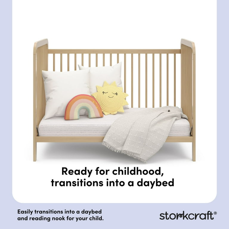 Storkcraft Pasadena 3-in-1 Convertible Baby Crib – GREENGUARD Gold
