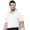 White, variant on Monterey Club Men's X-Cool Collection Solid Golf Polo Shirt #1090