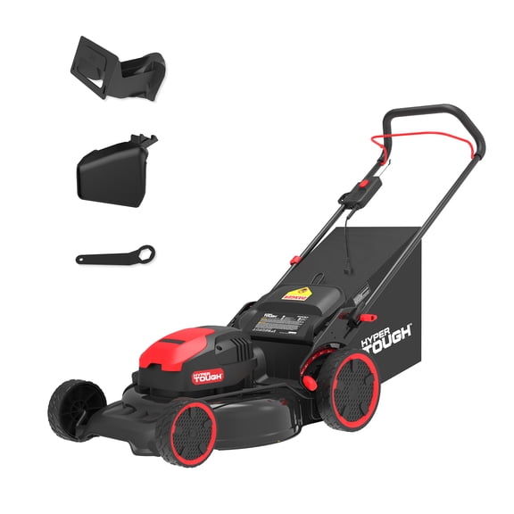 Hyper Tough 20" 13A Corded Electric Push Walk-Behind Lawn Mower