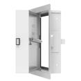 thumbnail image 4 of Best Access Doors 24” x 24" Fire Rated Access Panel Insulated for Drywall – White Steel, Metal Wall and Ceiling Fire-Rated Access Door with Flange for Walls, Flush Mount with Slam Latch, HT-BAC-FRI, 4 of 9