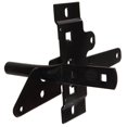 thumbnail image 1 of Carded - Post Mount Gate Latch, Black, 1 of 1