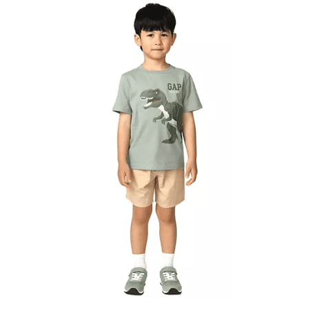 Gap Kids Toddler Boys 2-Piece Short Set Size 18M Green