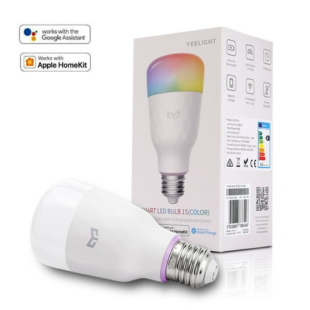 Yeelight Smart Led 1S Bulb Wi-Fi Dimmable Compatible with Alexa& Ios Homekit Google Home Assistant