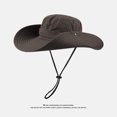 thumbnail image 1 of LinYooLi Big Hat Rear Sun Fisherman Hat Female Summer Anti -Ultraviolet Sunscreen Sun Hat Fast Dry Travel Mountaineering Cap, 1 of 9