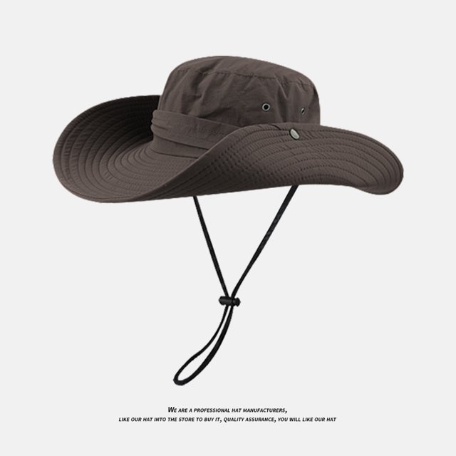 LinYooLi Big Hat Rear Sun Fisherman Hat Female Summer Anti -Ultraviolet Sunscreen Sun Hat Fast Dry Travel Mountaineering Cap