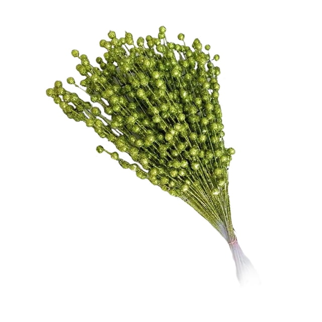 s de bayas artificiales Decoración Flor Simución Flor Navidad Plástico Zulema tallo de baya feke