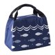 thumbnail image 1 of Bolsa de almuerzo térmica portátil con aislamiento impermeable reutilizable para niños adultos - Azul , 15x20x17cm Azul oscuro BLESIY Contenedor portátil para almuerzo, 1 of 5