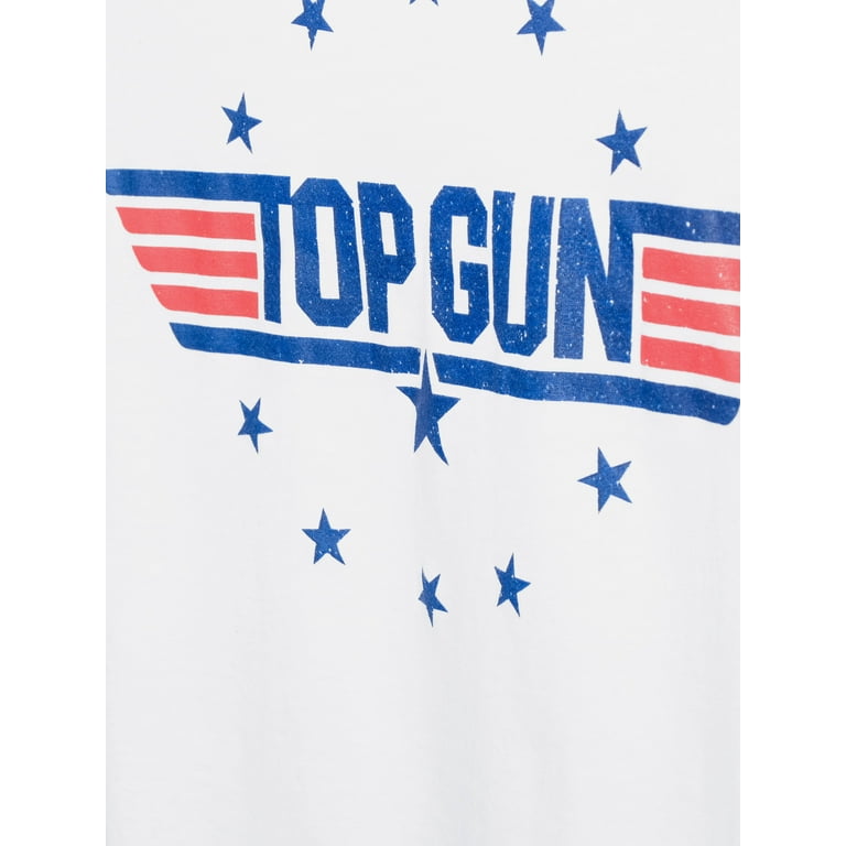 Top Gun Classic Logo & Maverick Helmet Men's and Big Men's Graphic