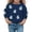 Navy, variant on Weebloom Halloween Crew Neck Sweatshirts Kids Cute Ghost Graphic Pullover Fall Winter Season Tops Boy Girl Party Sweatshirt Black
