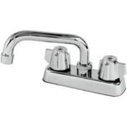Avalon Laundry Bathroom Tub Faucet 4" Center W/ 8" Spout Metal Handle