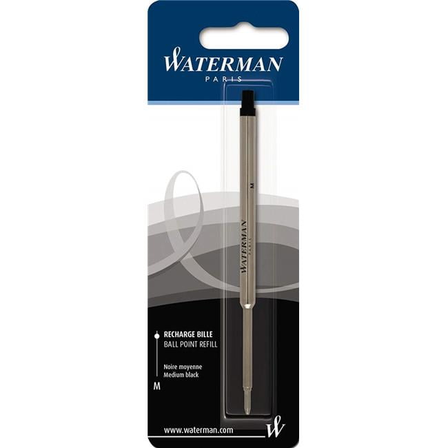 Waterman S0944480 Refill for Waterman Ballpoint Pens, Black Ink