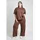 thumbnail image 5 of Conjunto casual blusa + pantalon Roman Fashion /Tallas Extras, 9006 (Cafe) cafe 36, 5 of 6