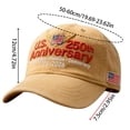 thumbnail image 2 of America 250 Hat, Patriotic Theme 1776-2026 Commemorative Baseball Cap,Traditional American Tribute Hat Gift Honoring Patriots & Veterans, 2 of 3