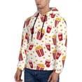 thumbnail image 2 of Hoodies for Men - Cute Popcorn Drink Long Sleeve Comfrt Men'S Fashion Hoodies & Sweatshirts, Sweatshirts for Men Hoodies Pullover Clothing Clothes with Pouch, 2 of 7