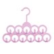 thumbnail image 1 of melotizhi Multifunctional Hangers NonSlip Hangers Saving Space Household Wardrobe Storage Hangers, Pink, 1 of 3