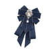 thumbnail image 4 of Broche con lazo de cinta, broche de pajarita, broche con lazo preanudado, broche decorativo moderno para dama Azul, 4 of 9