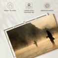 thumbnail image 6 of Elephant Stock Foggy River Fly Fishing Wall Art - Horizontal Canvas Wall Art - Living Room Wall Decor - Hobbies And Lifestyle Canvas - Beige And Black Decor - 48" x 32", 6 of 8
