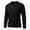Black, variant on VJATTWR Men's Long Sleeve Hoodie Shirt, Lightweight French Fabric, Pocket, Casual Comfort Xl