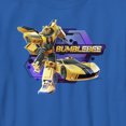 thumbnail image 2 of Boy's Transformers: EarthSpark Bumblebee Badge  Graphic Tee Royal Blue Large, 2 of 5