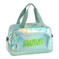 thumbnail image 1 of Abbracc Sac de Plage Grande Capacité Sac à Main pour Natation Rangement Vacances Sports Extérieurs Vert, 1 of 9