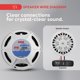 thumbnail image 4 of Subwoofer de audio marino para exteriores Pyle PLMRW10 de 500 W, color blanco, 4 of 7