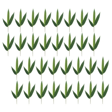 

100 Pcs Sushi Bamboo Leaves Sushi Decor Leaves Decor Sushi Photography Prop Japanese Leaves Mat Sashimi Decorative Leaf