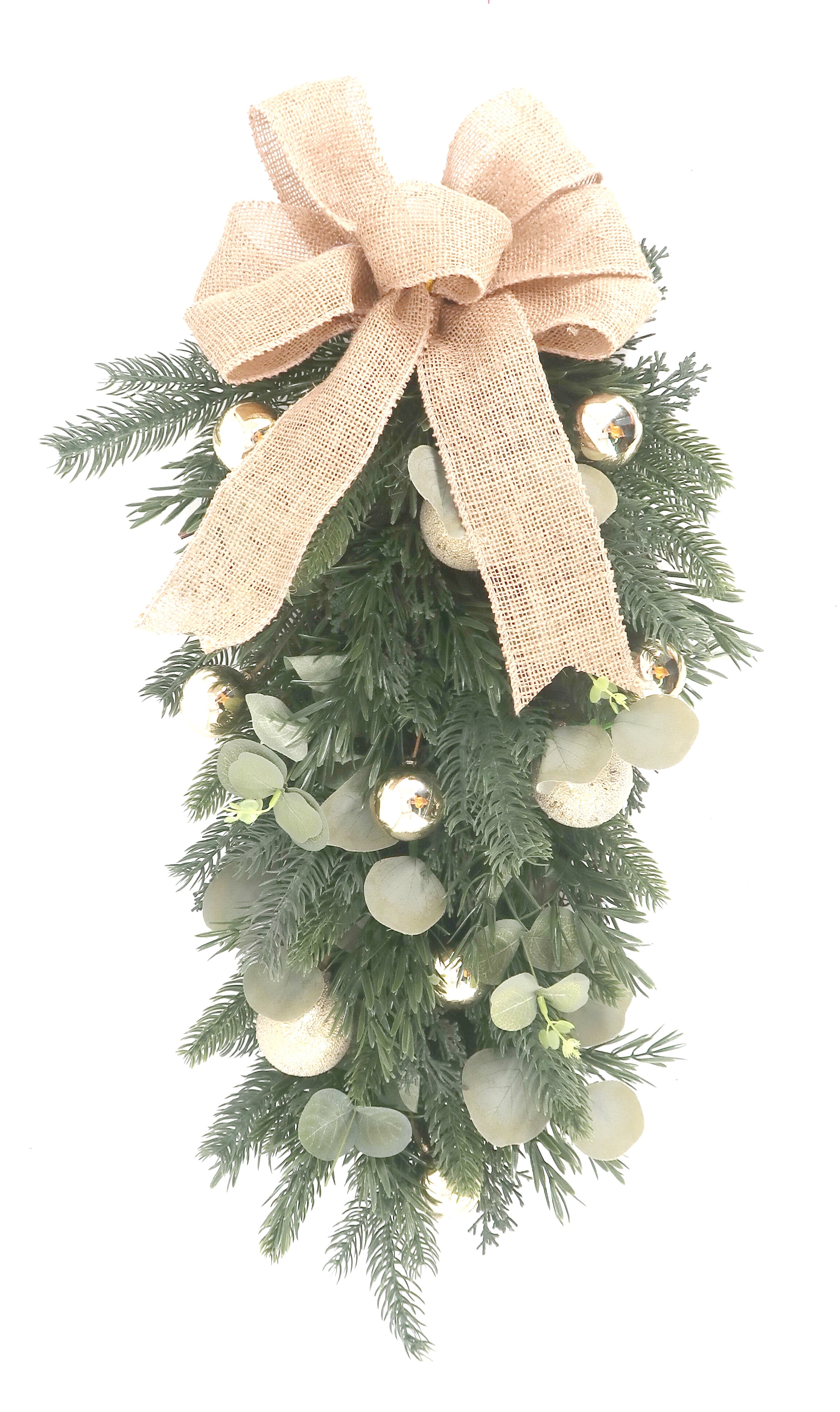 24 IN. DECORATED GOLD SWAG