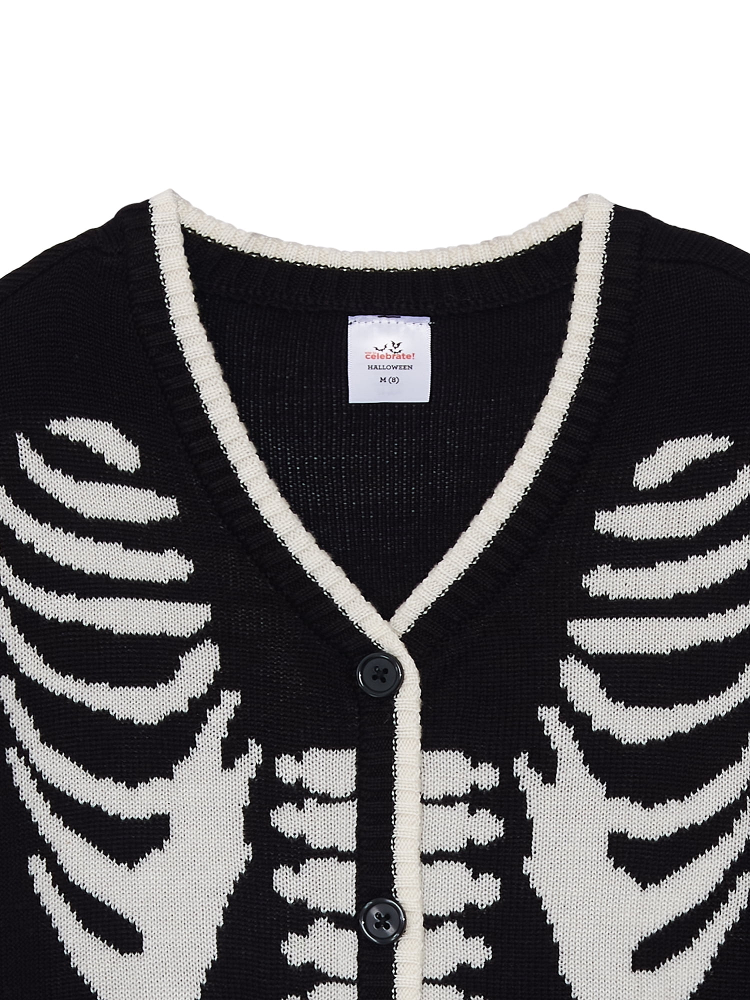 Way To Celebrate Girls Halloween Cardigan, Sizes 4-18