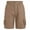 Brown, variant on IDOPIP Men's Cargo Shorts Quick Dry Hiking Shorts Casual Relaxed Fit Athletic Shorts with Pockets