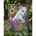 thumbnail image 3 of Carolines Treasures PPP3236GF 11 x 0.01 x 15 in. Westie Zoe & Sunflowers Garden Flag, 3 of 3