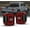 red, variant on Renegade by Winjet LED Black/Red Tail Light w/ LED Sequential Turn Signal for 2019-2022 Jeep Gladiator JT Pair Set