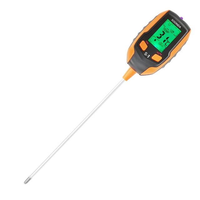 Probador de suelo 4 en 1 Detector de suelo multifuncional Medidor de humedad Medidor de pH Genérico medidor de pH