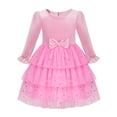 thumbnail image 6 of Hotiary 2-9Y Toddler Girls Casual Velvet Twirl Tutu Dresses Princess Girl Winter Fall Sequins Party Dress For Everyday, Halloween, Christmas, School, Party, 6 of 7