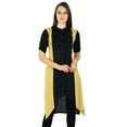 thumbnail image 3 of Bimba Womens Asymmetrical Kurta Regular Khadi Cotton Kurti Tunic Formal Clothing, 3 of 8