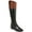 Black/Whiskey Leather, variant on Sam Edelman Womens Drina Leather Riding Knee-High Boots