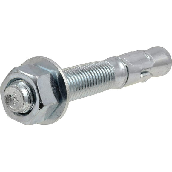 The Hillman Group 371958 Wedge Anchor, 3/4 X 5-1/2-Inch, 10-Pack