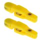 thumbnail image 1 of 2x Clip de Lanzamiento Peso Tablero Cepillado Tensión de Color Amarillo, 1 of 8