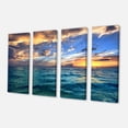 thumbnail image 2 of Designart 'Exotic Tropical Beach at Sunset ' Modern Seashore Canvas Art, 2 of 3