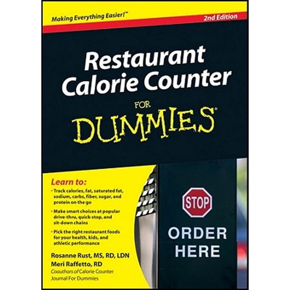 Pre-Owned Restaurant Calorie Counter for Dummies