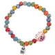 thumbnail image 2 of Pulsera de cuentas con dijes de gato Pulsera de cerámica con dijes de gato Pulsera decorativa Pulsera de gato de la fortuna, 2 of 7