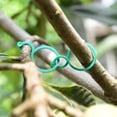 thumbnail image 3 of Gardening 8-shaped buckle 50 pieces of PE material, durable and not easy to corrode 4*2.7CM fixed plants, vines and vegetables, 3 of 6