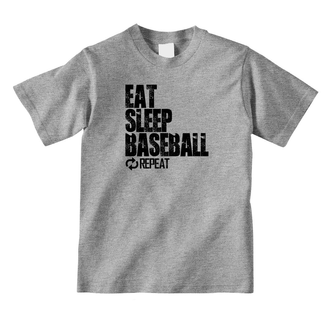 Eat Sleep Baseball Repeat Youth Shirt 