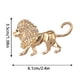 thumbnail image 4 of Jumpingount Broche Animal Breastpin Aleación de zinc Oro Plata Animales Patrón Dye Tech Joyería Chal Accesorios Ropa gloden Type3 NO3 Jumpingount AP004685-01, 4 of 6