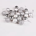 thumbnail image 2 of Porfeet Xmas Trees Ball Decor,Shatterproof Blue Christmas Ball Ornaments, 24 Count (1.2"), 2 of 4